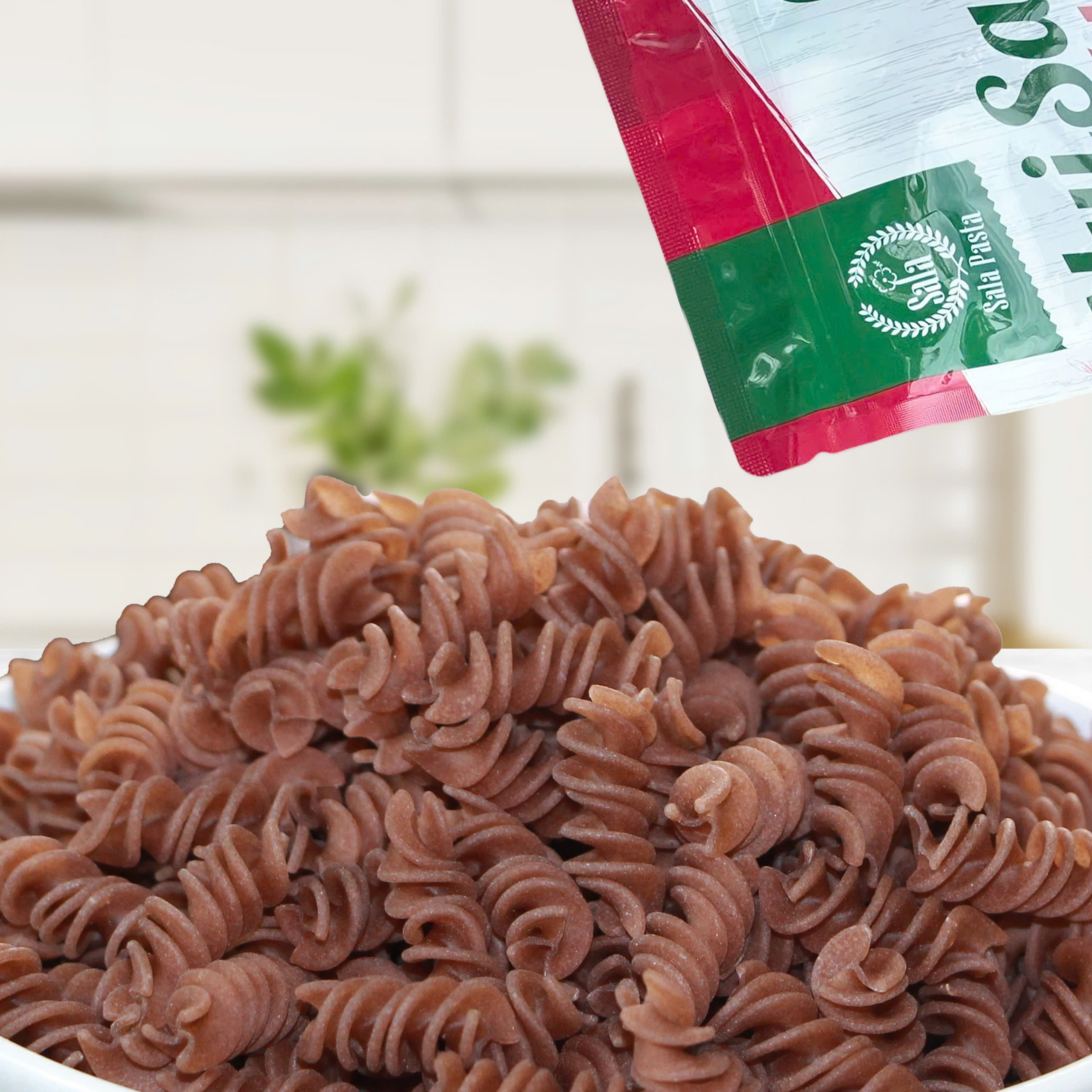 Nui Sala gạo lứt hình Xoắn