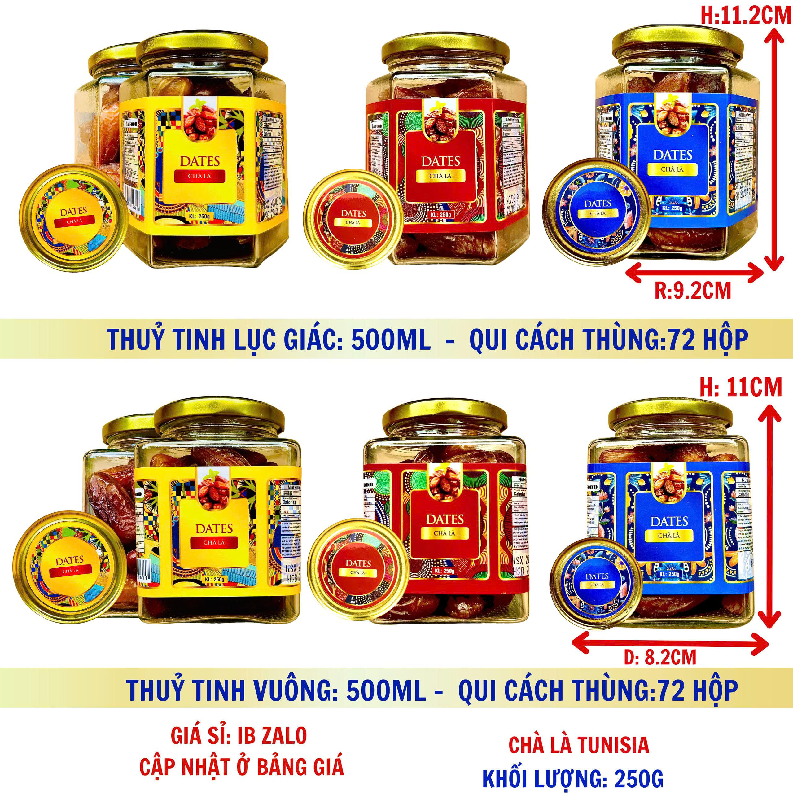 CHÀ LÀ TUNISIA- 250g