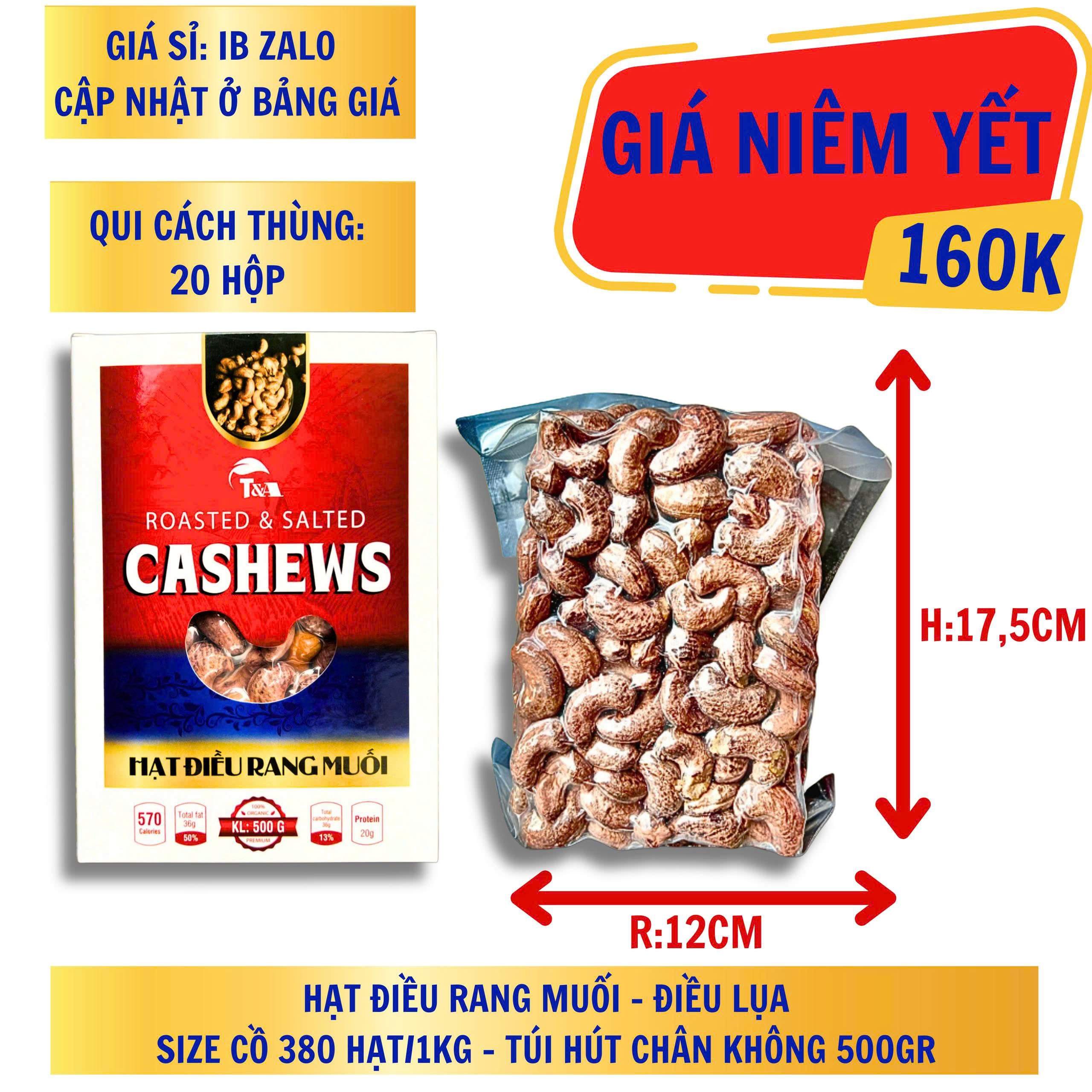 Điều lụa SIZE Cồ - hộp giấy -chân ko 500g