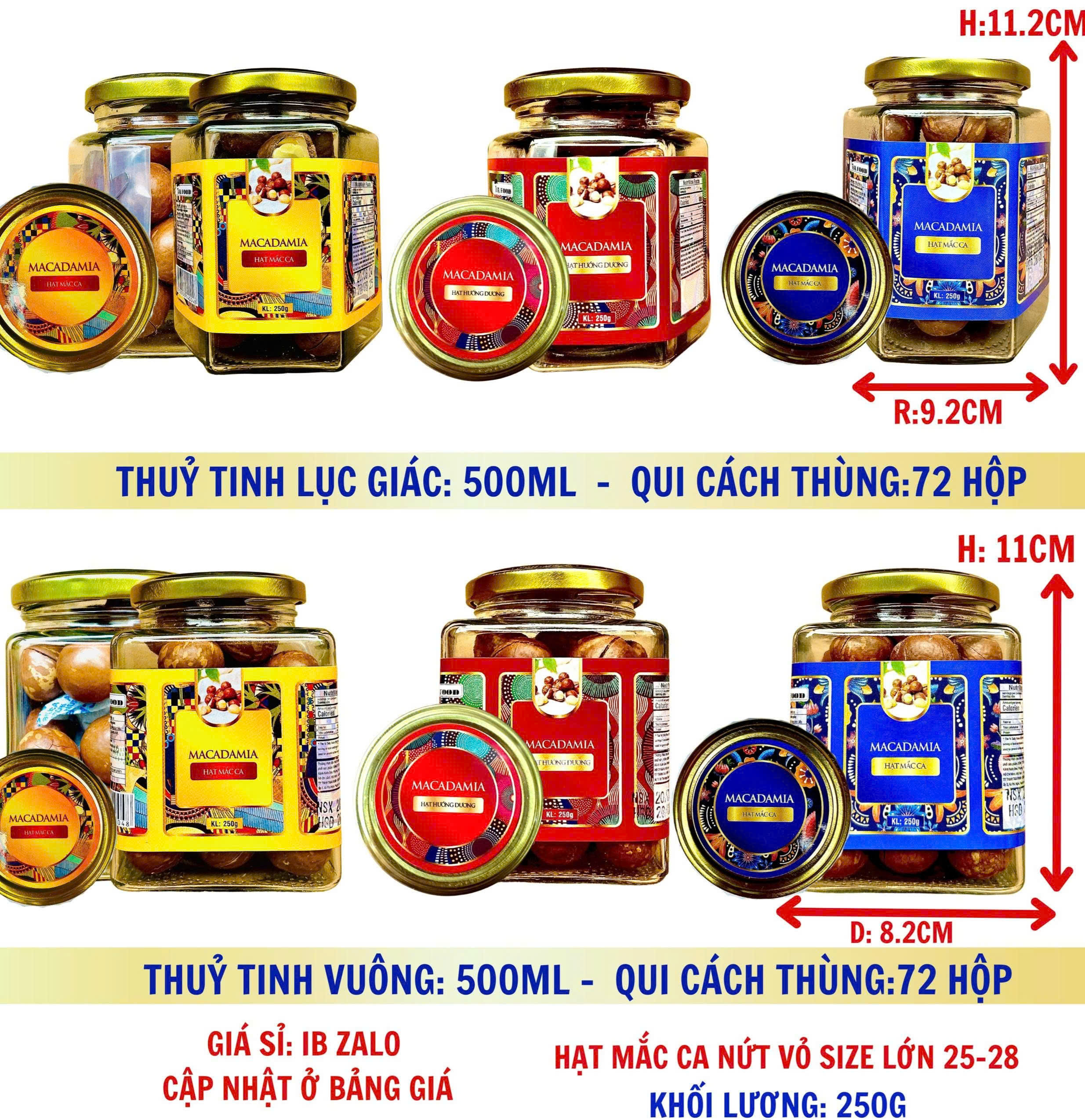 Hạt Mắc Ca -  250g