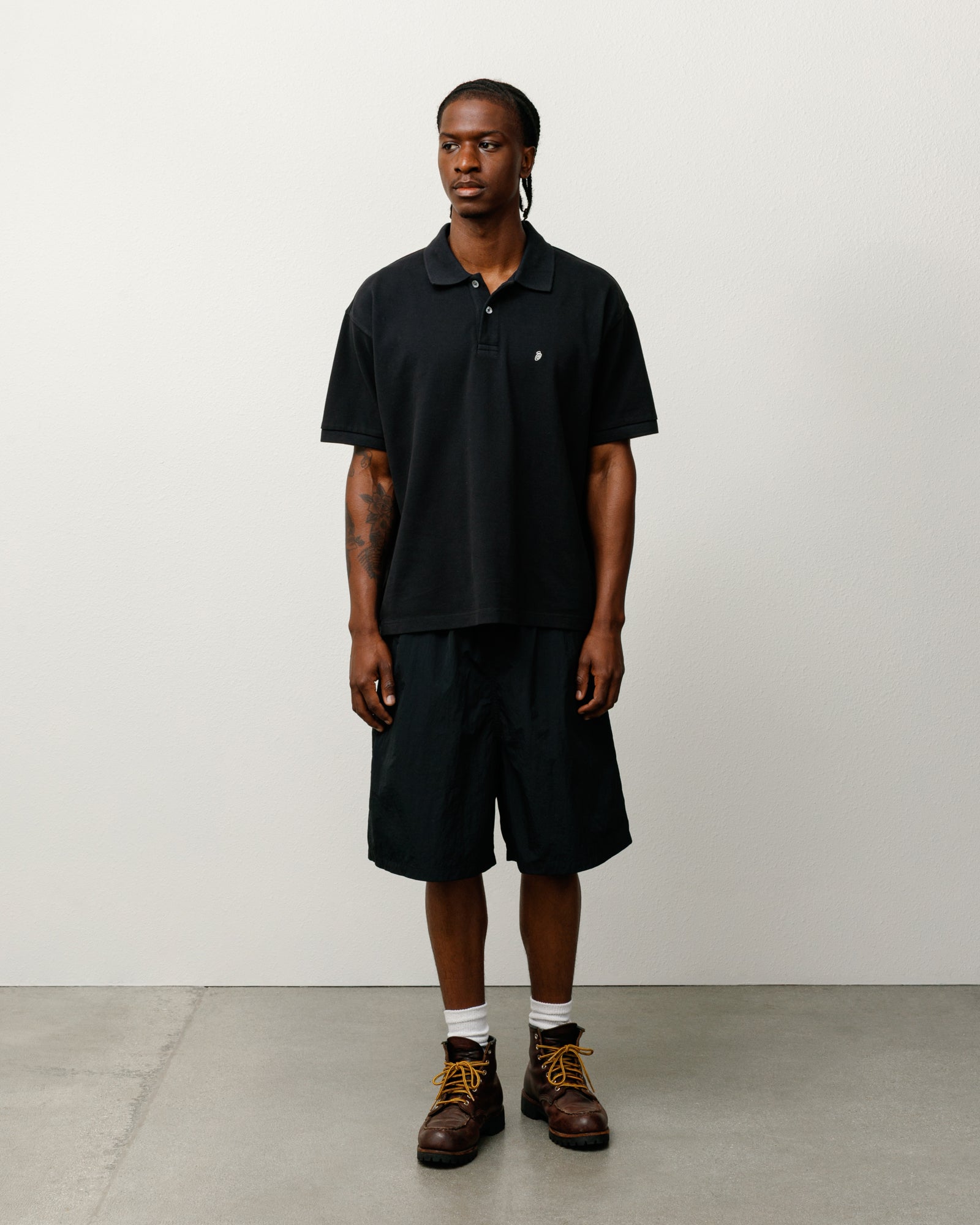NYLON COURT SHORT