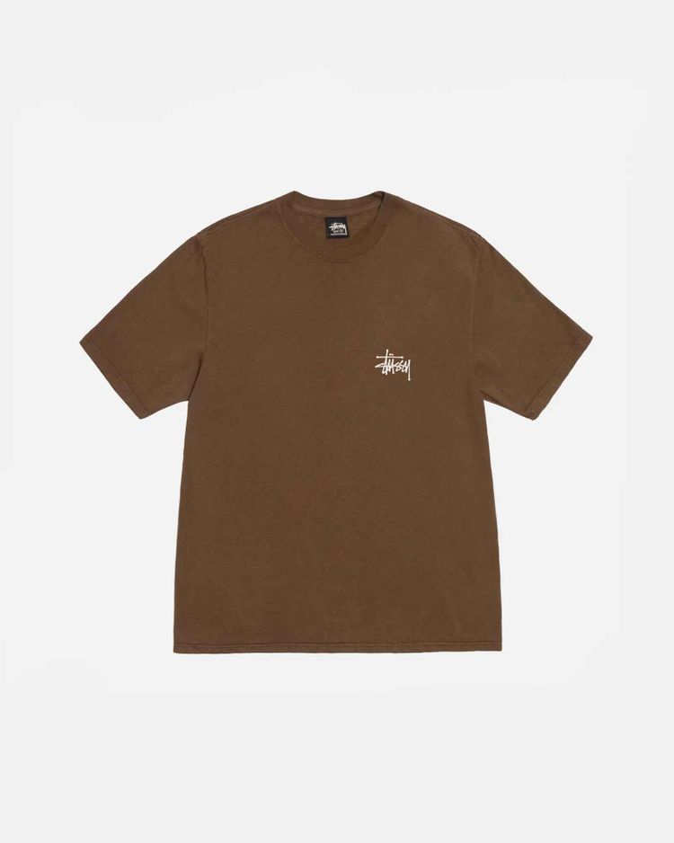Basic stussy tee pigment dyed