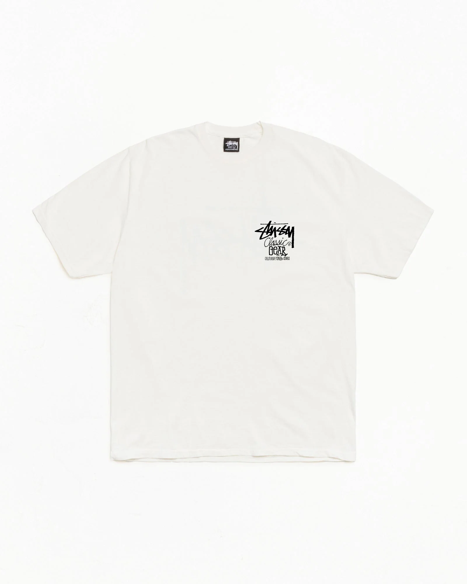 Classic gear tee pigment dyed