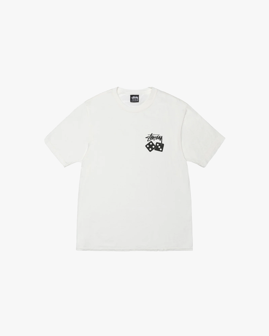 Dice tee pigment dyed