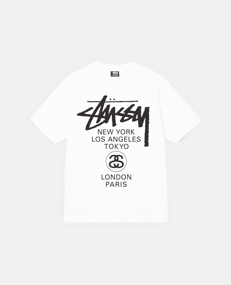 STUSSY WORLD TOUR TEE