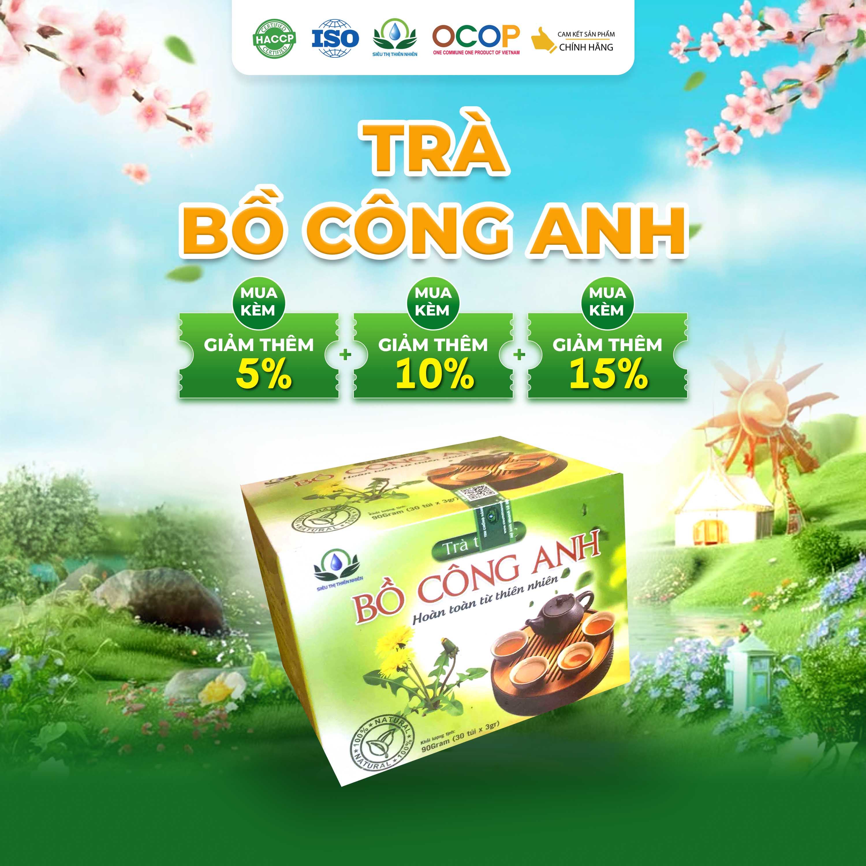 Trà Bồ Công Anh