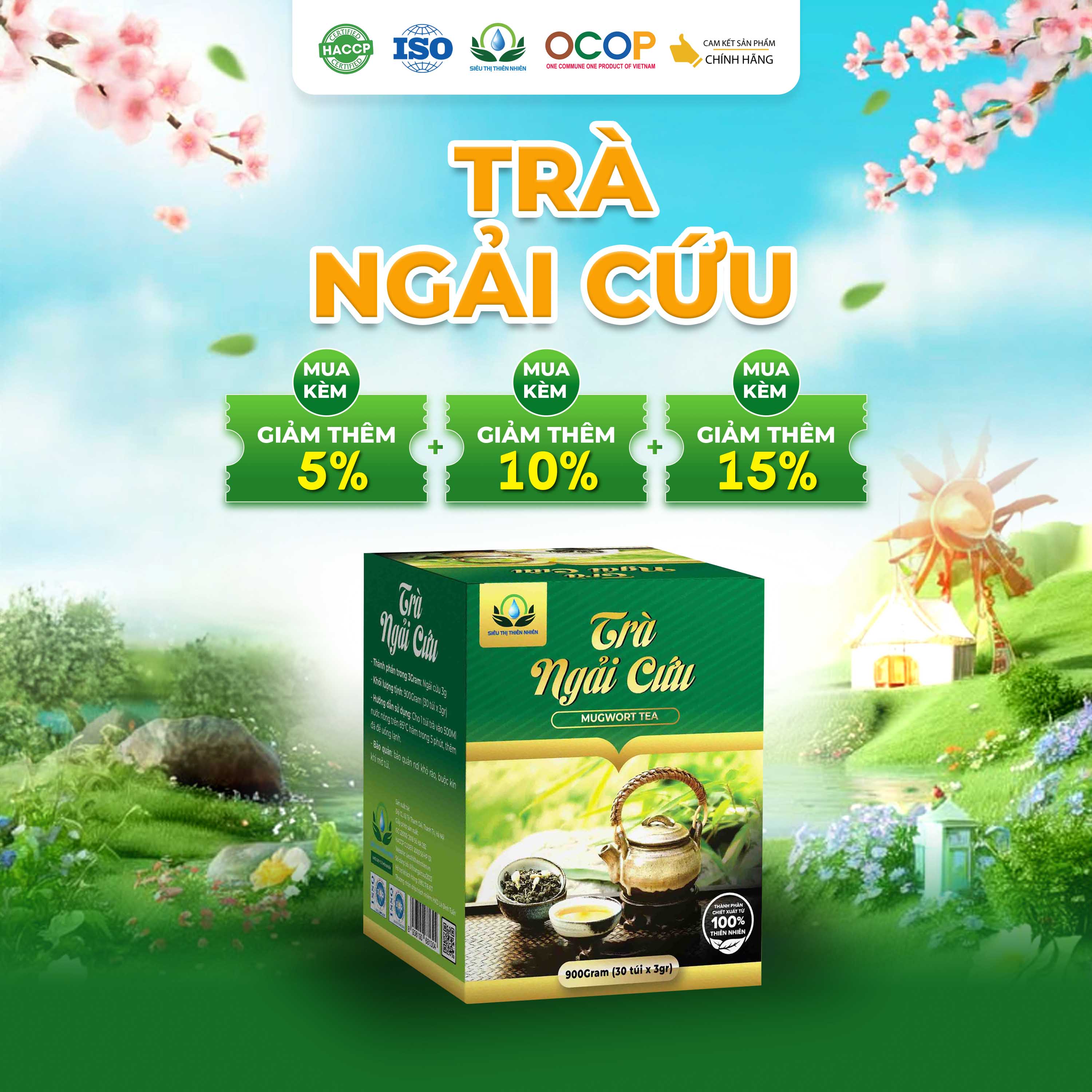 Trà ngải cứu