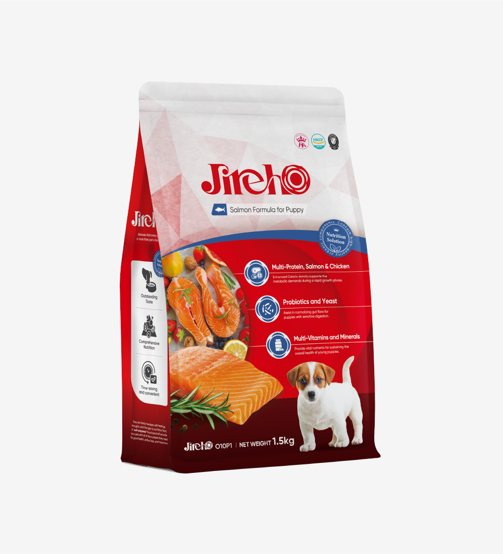 Thức ăn JirehO Cá hồi cho chó con