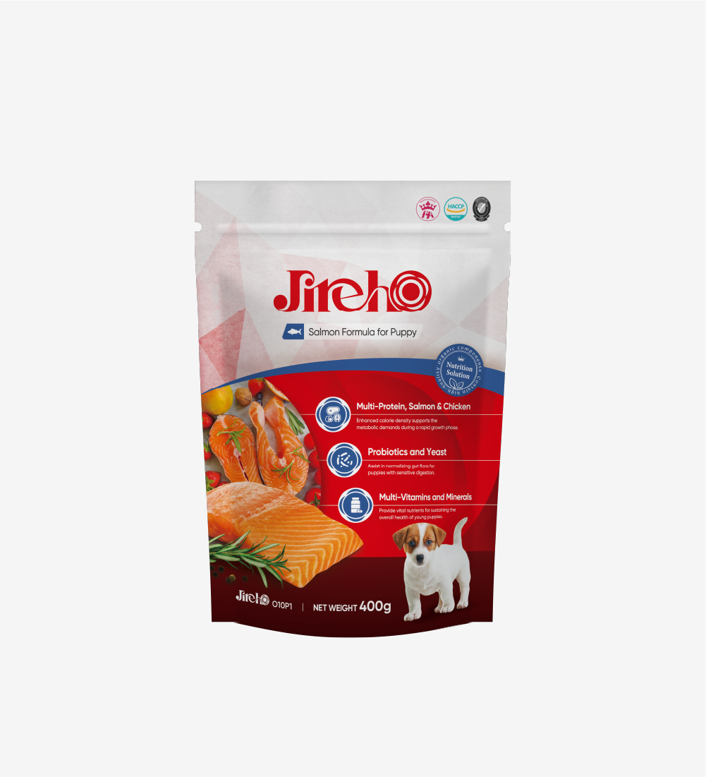 Thức ăn JirehO Cá hồi cho chó con