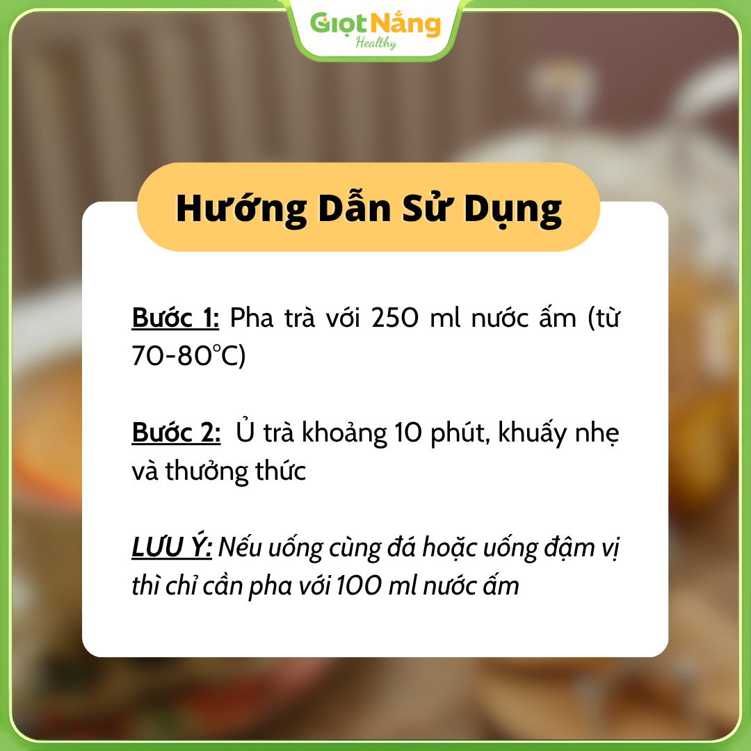 Trà Chanh Dây Kim Quất Combo 10 Gói 20 g/gói