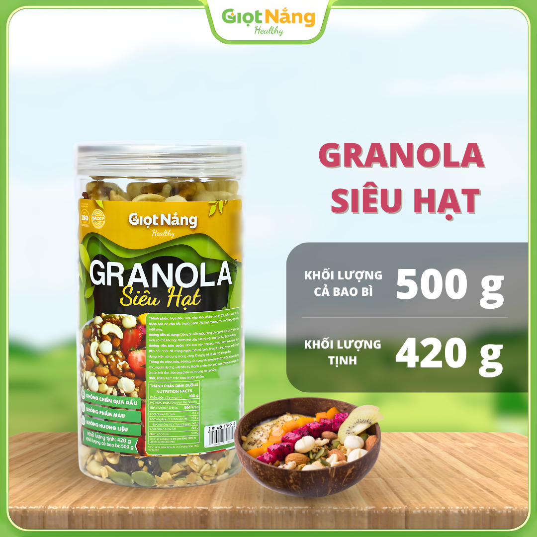 Granola Siêu Hạt 420 g