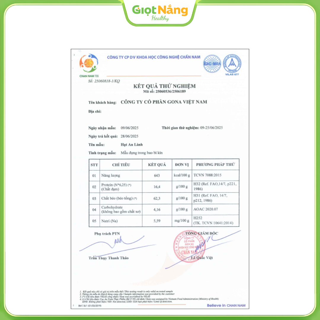Hạt An Lành 420 g