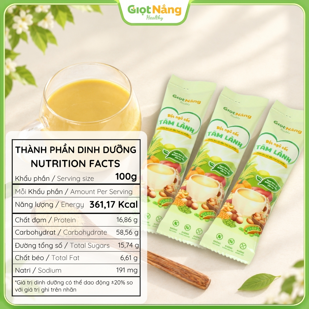 Bột Ngũ Cốc Tâm Lành 350 g