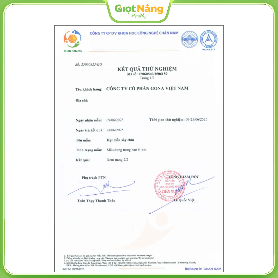 Hạt Điều Sấy Chín 440 g