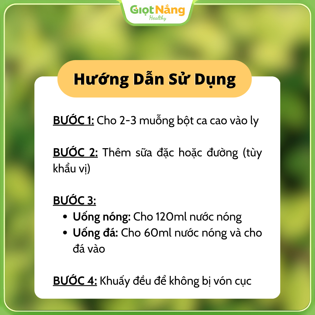 Bột Ca Cao 160 g