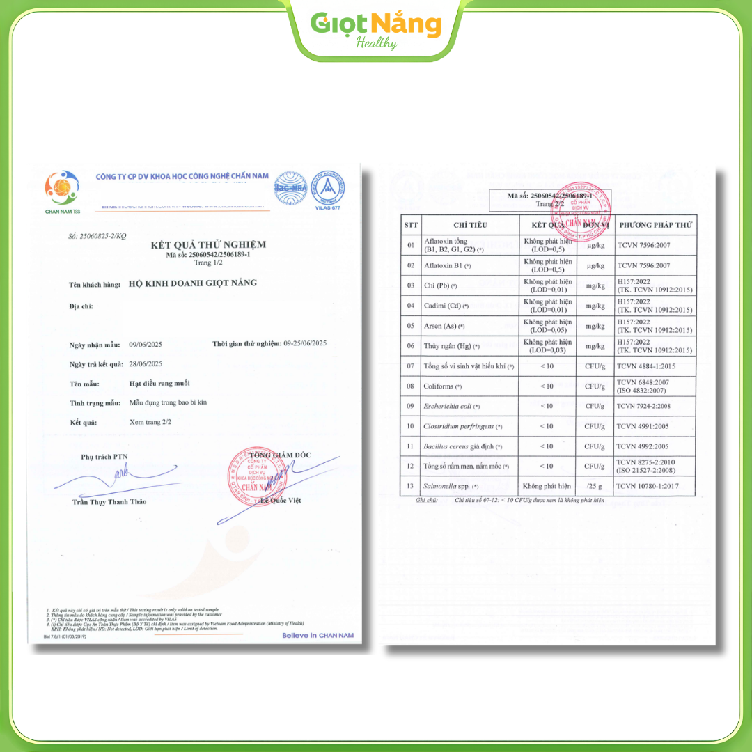 Hạt Điều Rang Muối Hũ 420 g