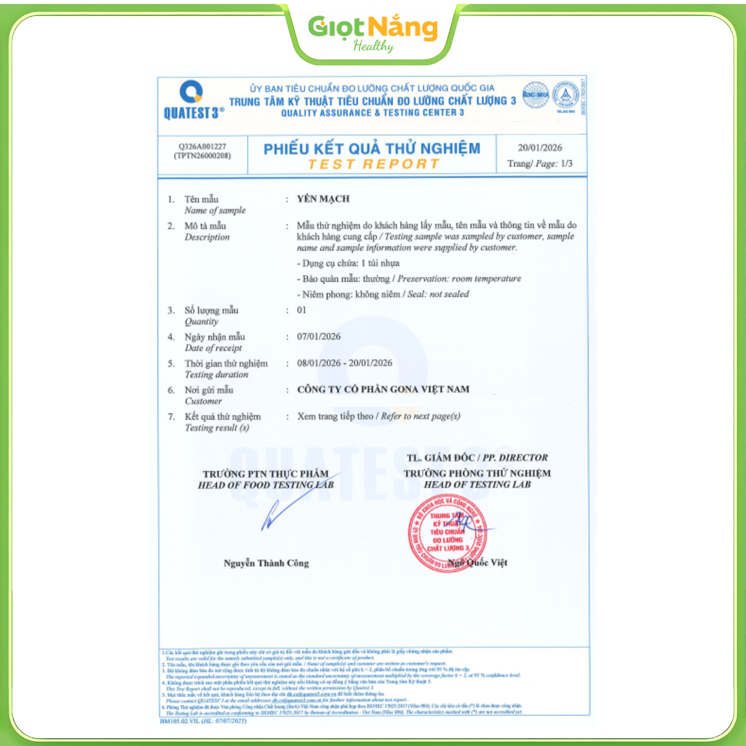 Yến Mạch Úc Cán Vỡ 500 g