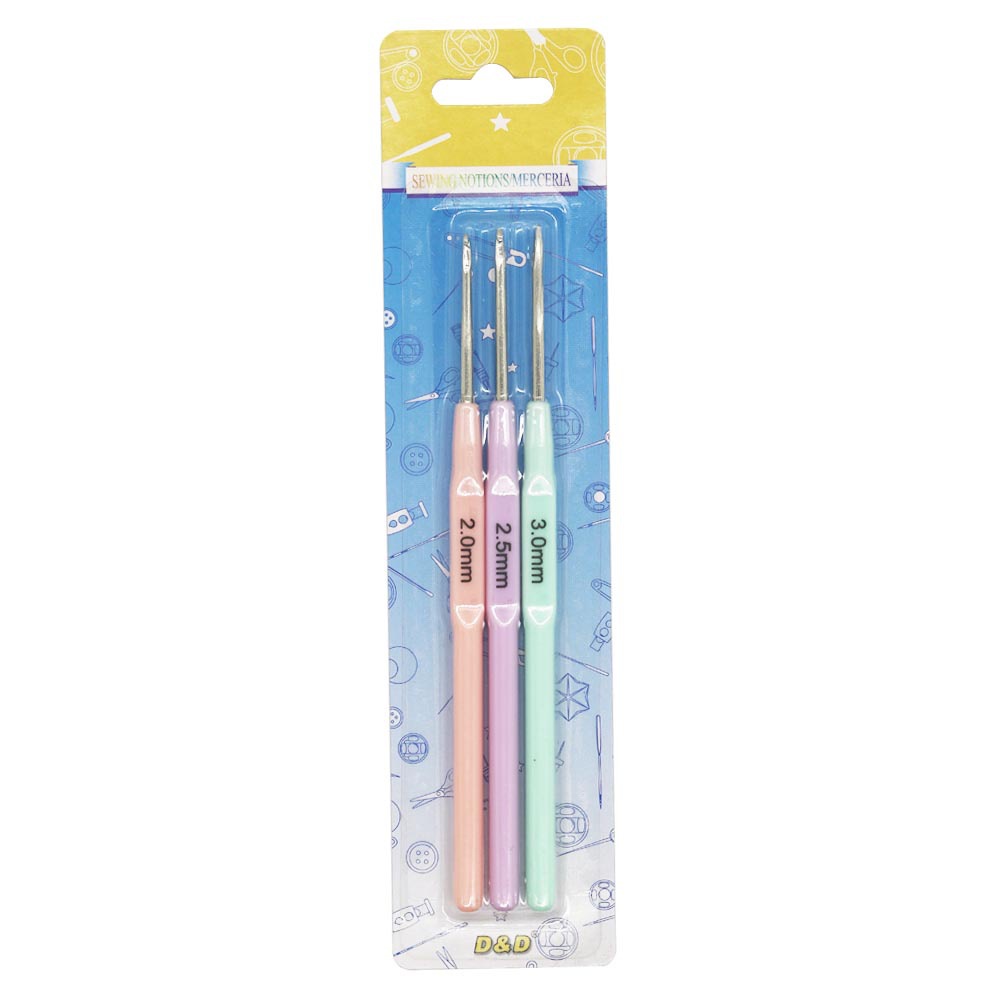 Bộ 3 Kim Móc Len