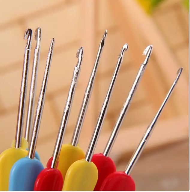 kim Móc 2 Đầu Cán Nhựa