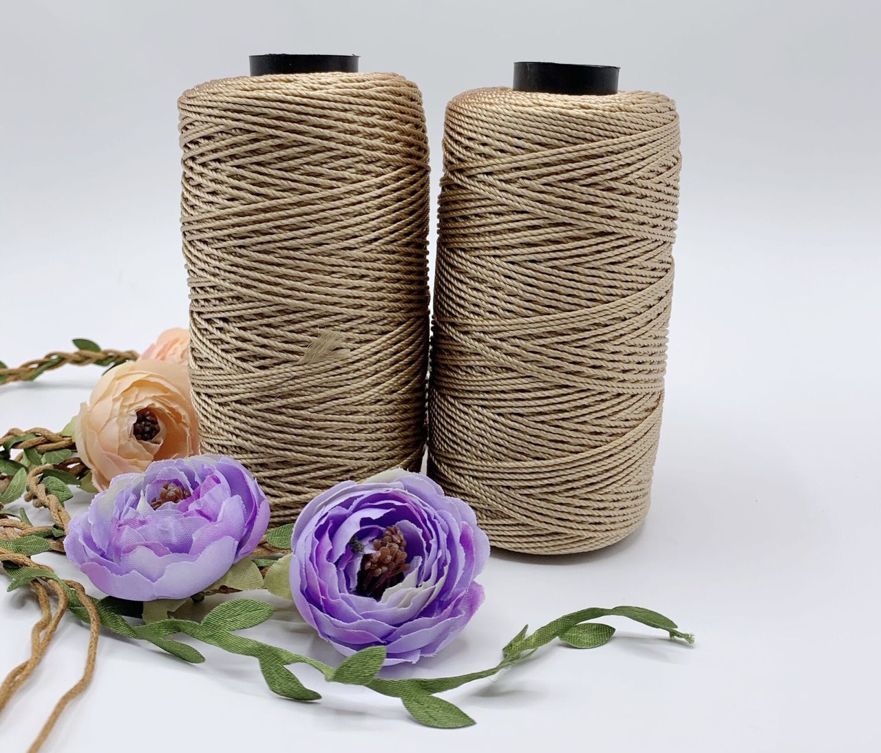 Sợi Thô Móc Túi Xách