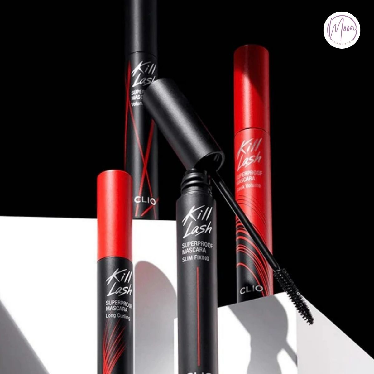 MASCARA CLIO SUPERPROOF - DÀI, DÀY MI & GIỮ CONG HOÀN HẢO SUỐT 24H