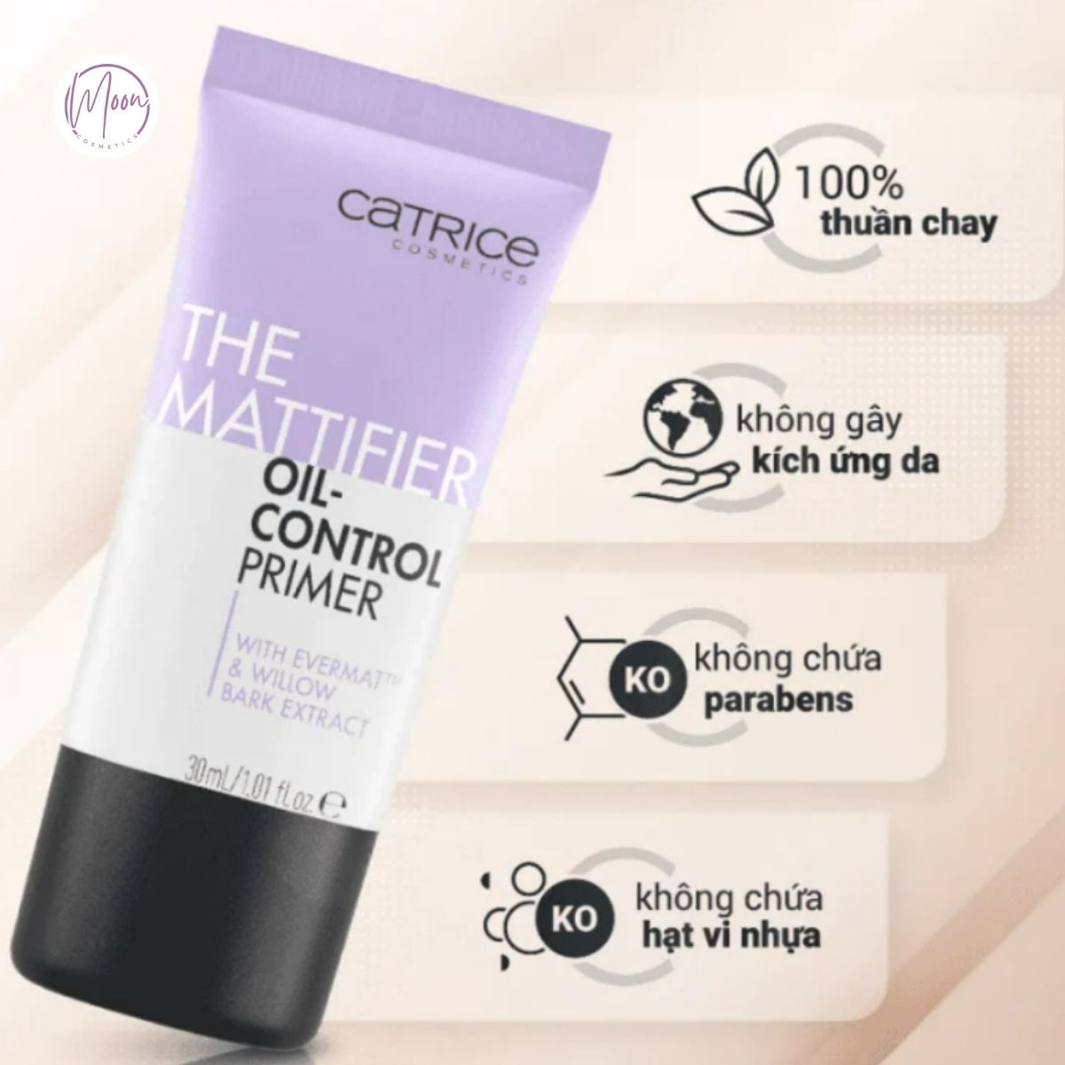 KEM LÓT CATRICE THE MATTIFIER OIL-CONTROL PRIMER 30ML