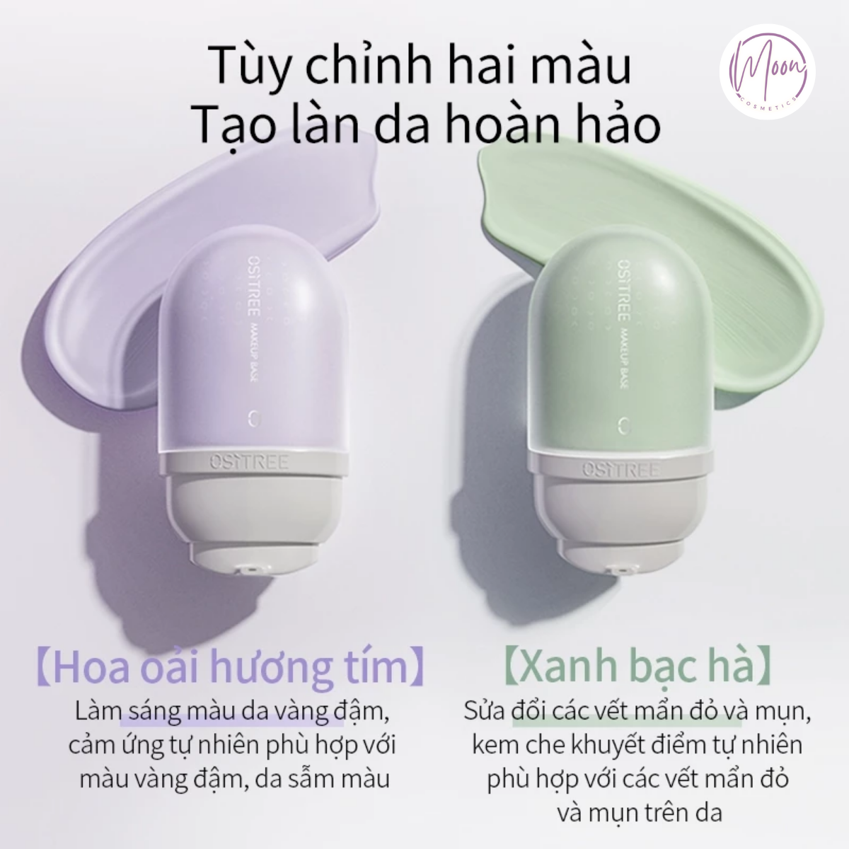 KEM LÓT NỀN OSITREE PRIMER (CĂNG BÓNG/NÂNG TONE) - GIỮ LỚP MAKEUP BỀN 12H