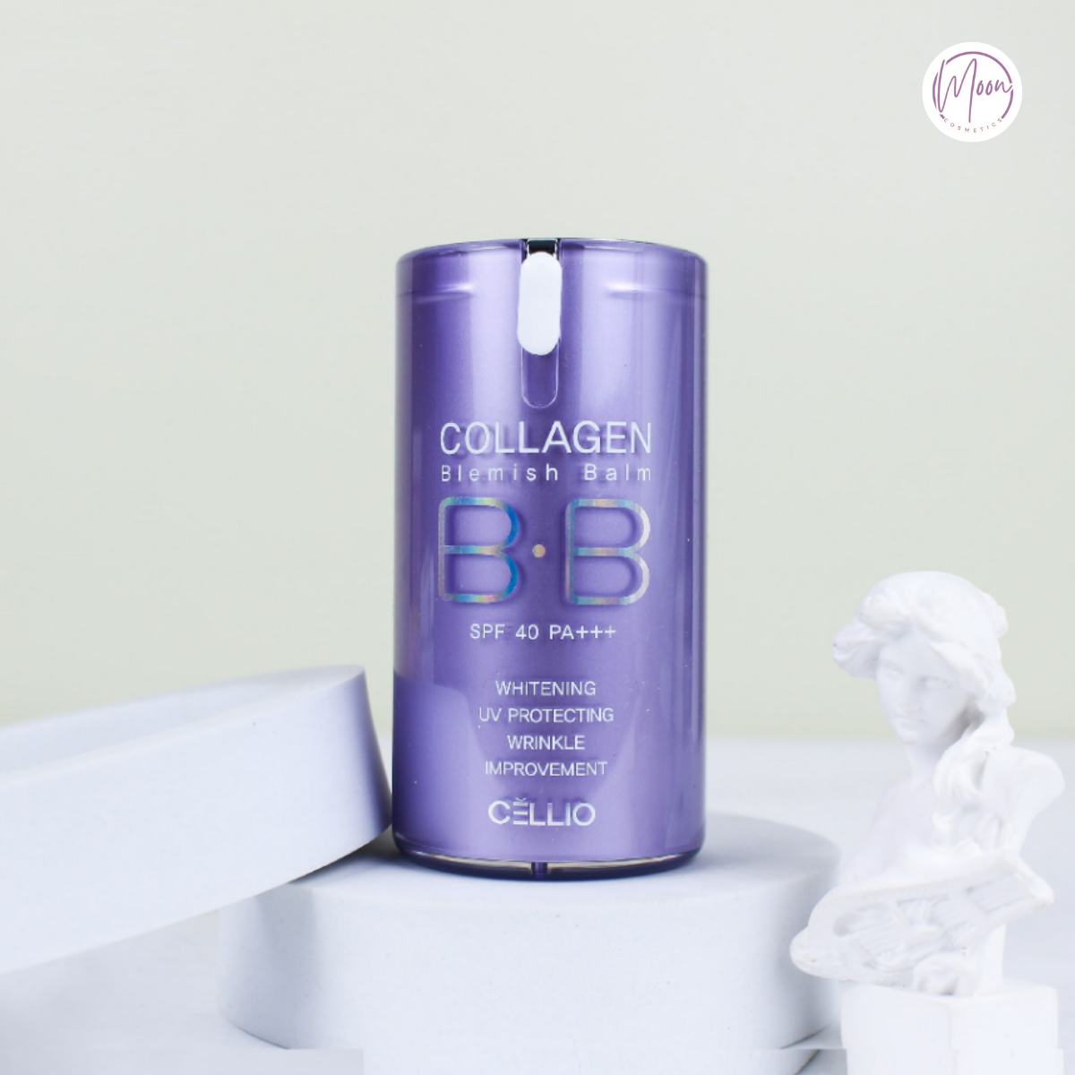 [Chính Hãng] Kem Nền BB Collagen Cellio SPF 50 PA+++