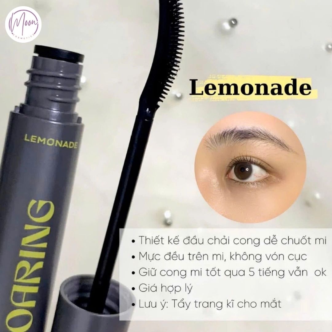MASCARA LEMONADE SOARING | CHUỐT MI CONG DÀI TƠI MI, CHỐNG NƯỚC, KHÔNG VÓN CỤC, KHÔNG LEM