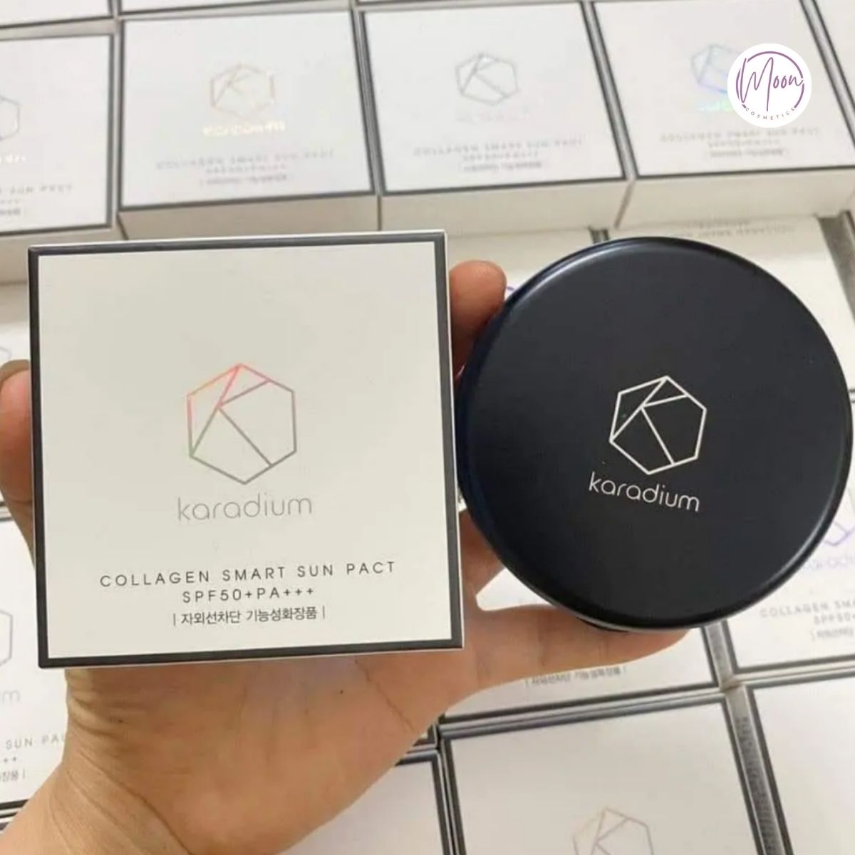 Phấn Phủ Karadium Collagen Smart Sun Pact SPF50+ PA+++
