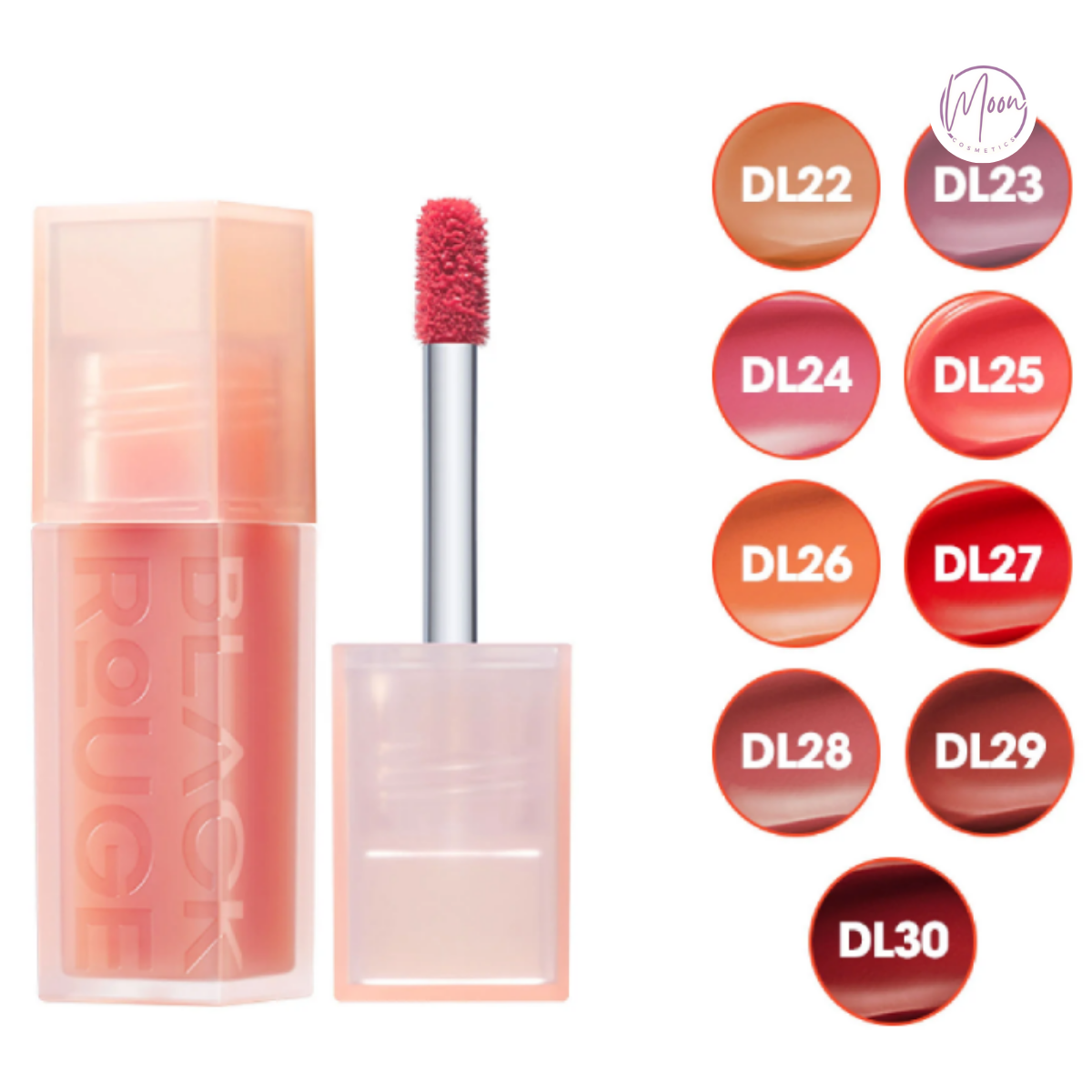 Son Black Rouge Double Layer Velvet - Bảng Màu Đa Dạng Hot Trend Chính Hãng