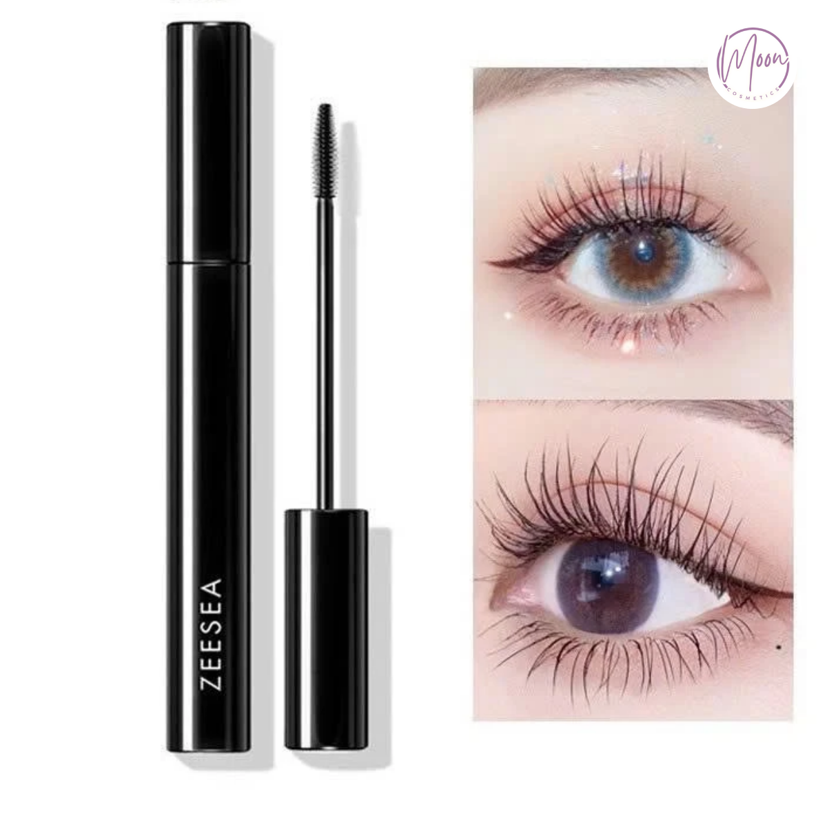 ZEESEA MASCARA SLIM 4D VỎ ĐEN | MI DÀY, CONG TỰ NHIÊN, KHÔNG VÓN CỤC