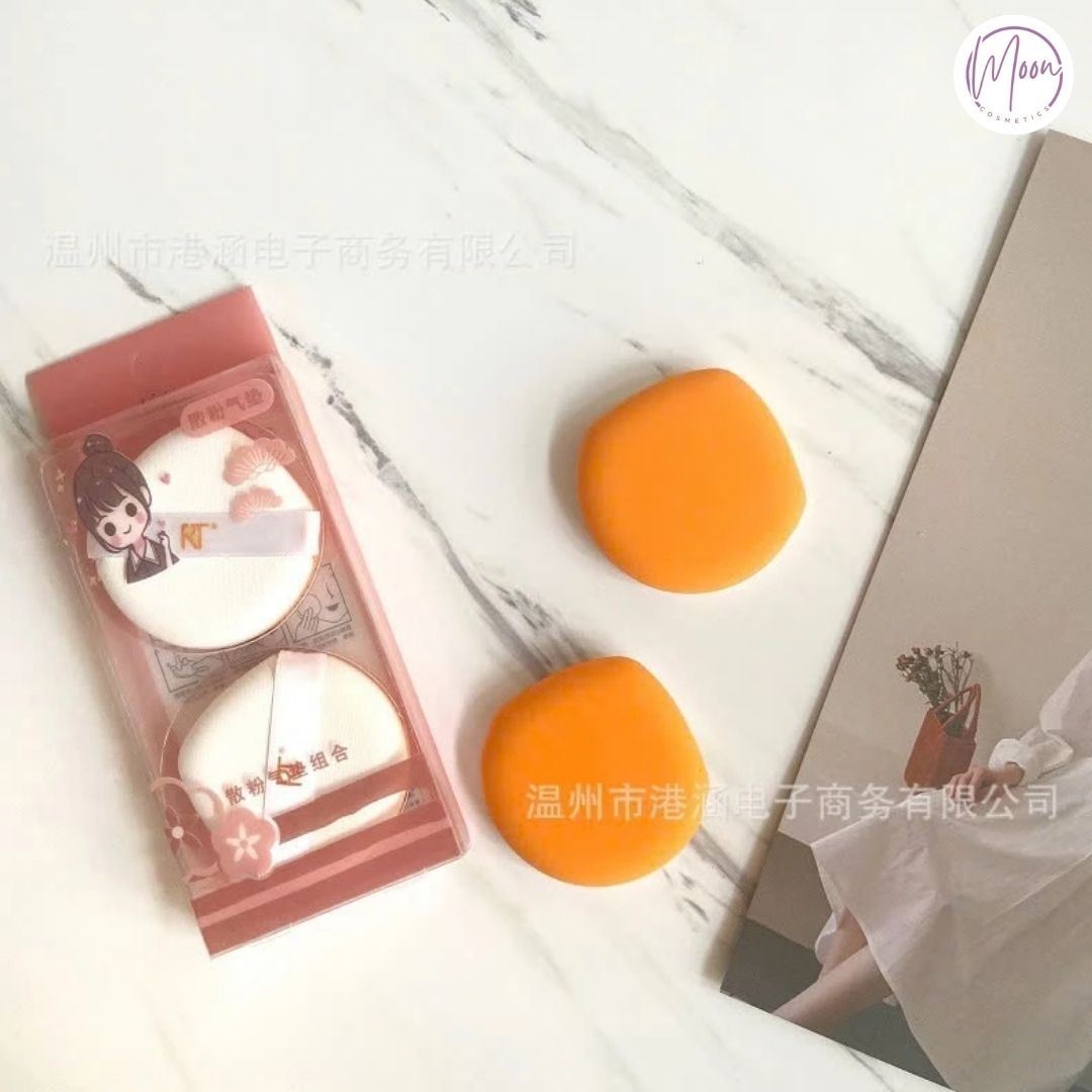 SET 2 MÚT TRANG ĐIỂM ĐỆM KHÍ | DÙNG ĐƯỢC CẢ KHÔ VÀ ƯỚT, TÁN NỀN ĐỀU MÀU, KHÔNG BẾT DÍNH