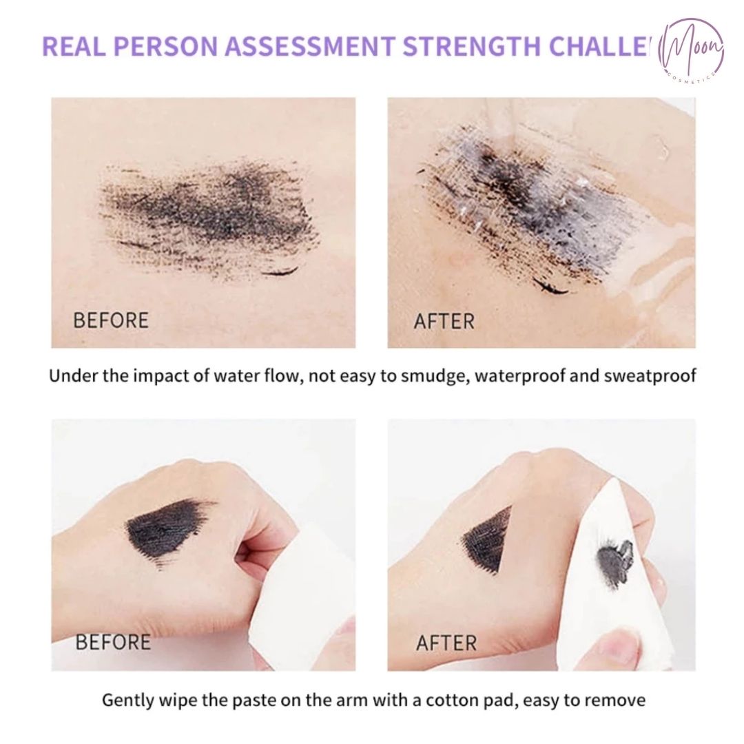 MASCARA GEGE BEAR - ĐẦU CỌ NHỎ KẾT HỢP LƯỢC MỎNG, LÀM DÀY VÀ DÀI MI TỰ NHIÊN