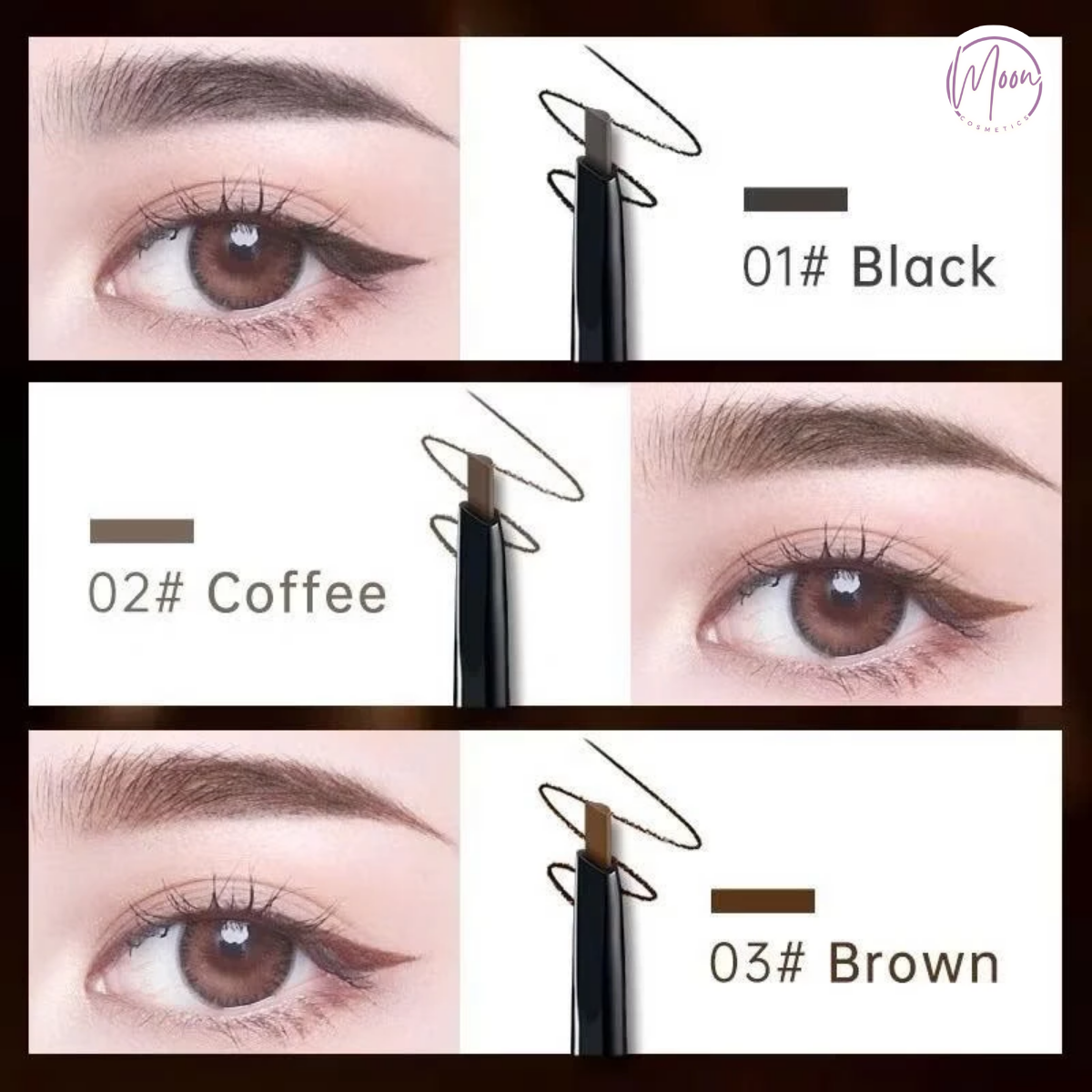 CHÌ KẺ MÀY 2 ĐẦU ZEESEA HIỆU ỨNG TỰ NHIÊN | LÊN MÀU CHUẨN, NÉT MẢNH, LÂU TRÔI