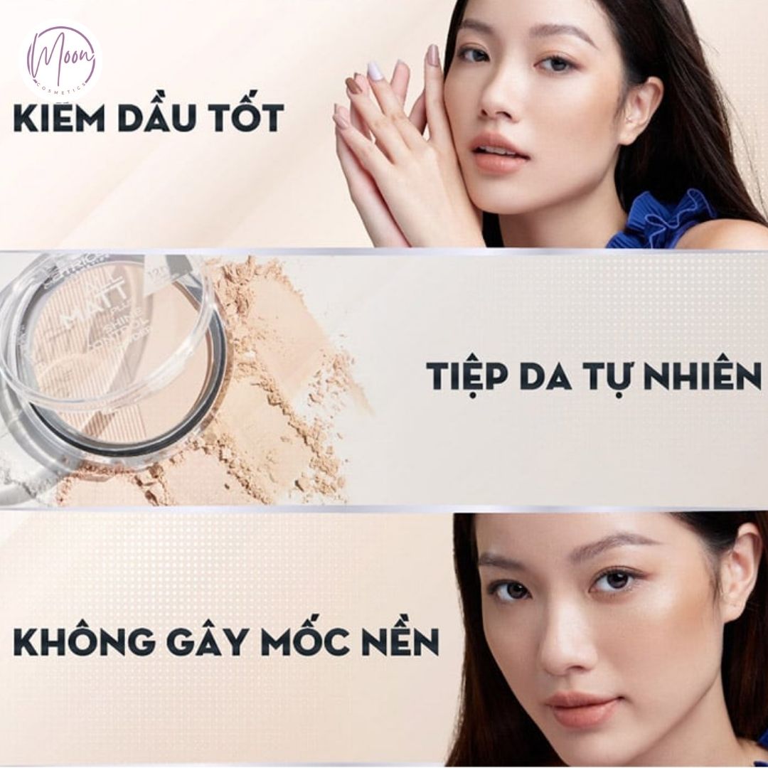 PHẤN PHỦ NÉN CATRICE KIỀM DẦU 01 – MỊN LÌ, KIỂM SOÁT NHỜN, HOÀN THIỆN LỚP MAKEUP