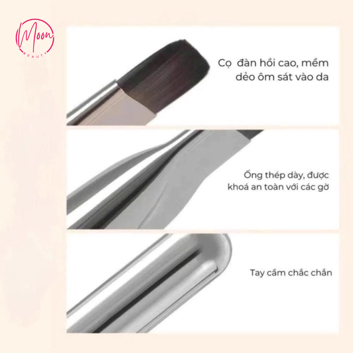 Cọ dẹt tán nền