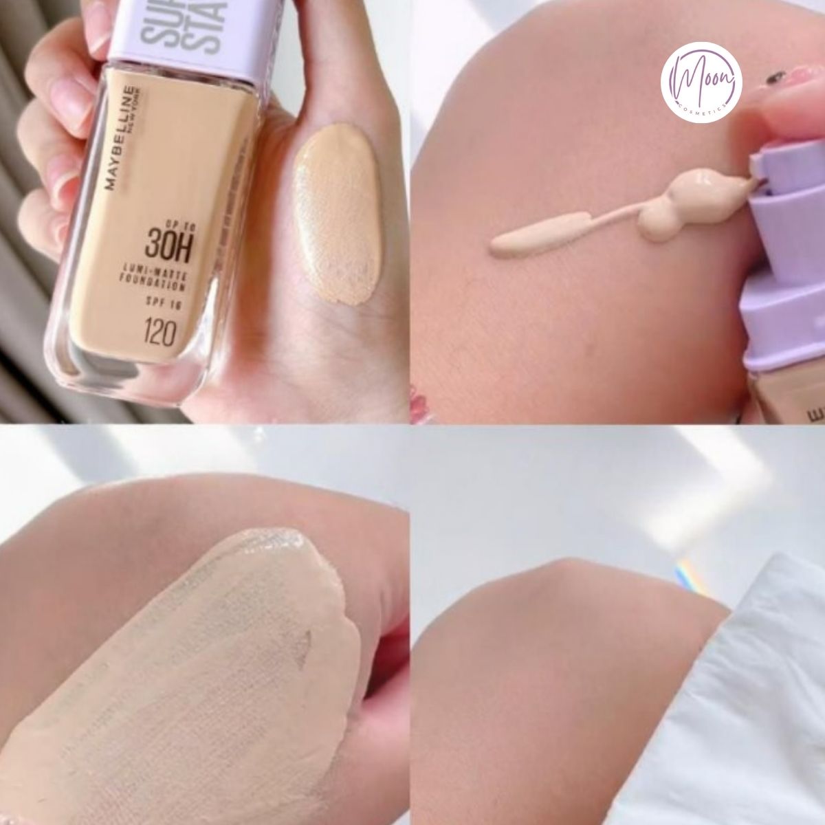 KEM NỀN MAYBELLINE SUPER STAY 30H LUMI MATTE