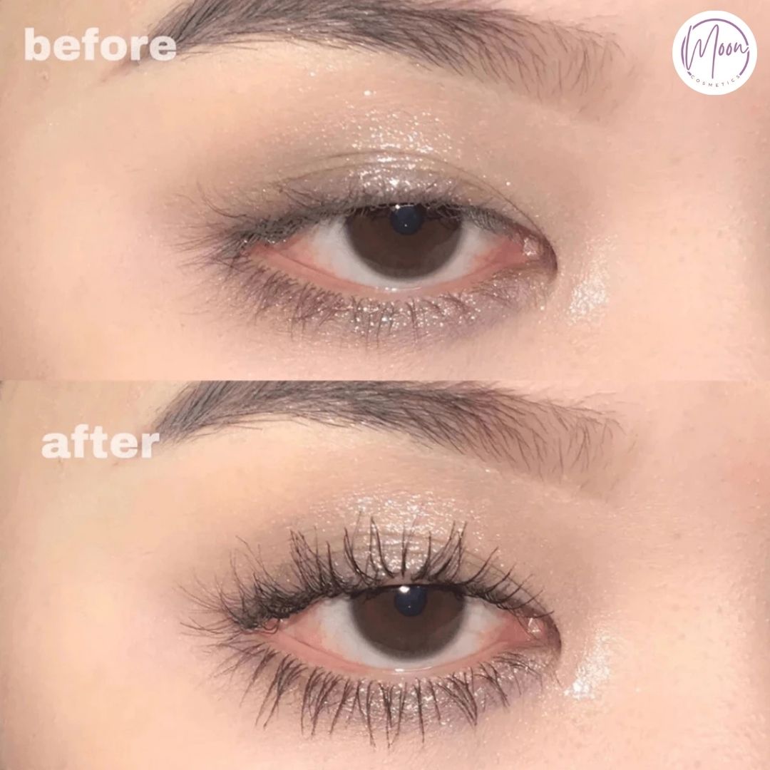 MASCARA GEGE BEAR - ĐẦU CỌ NHỎ KẾT HỢP LƯỢC MỎNG, LÀM DÀY VÀ DÀI MI TỰ NHIÊN