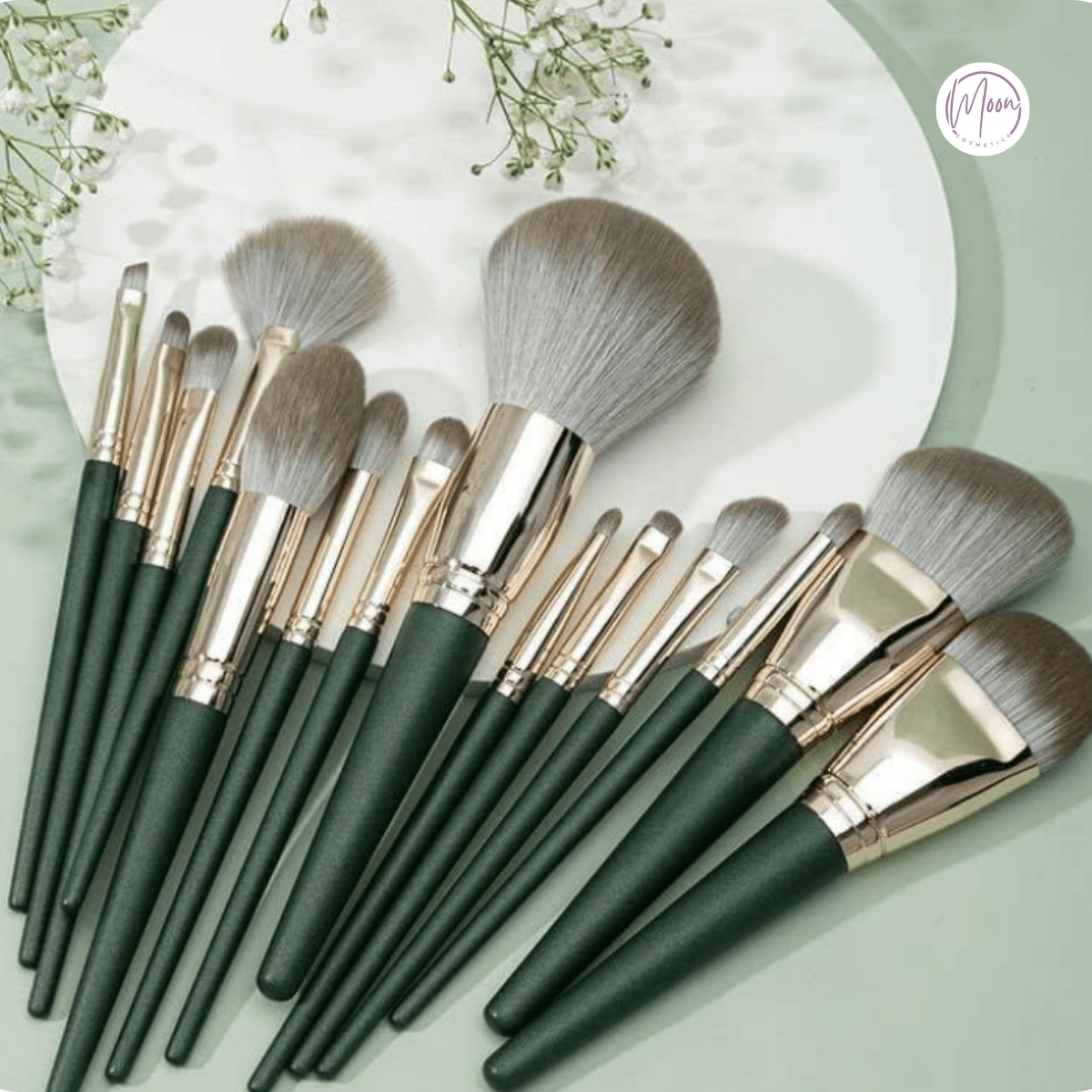 💢 Bộ Cọ Trang Điểm 14 Món Chuyên Nghiệp Mềm Mại