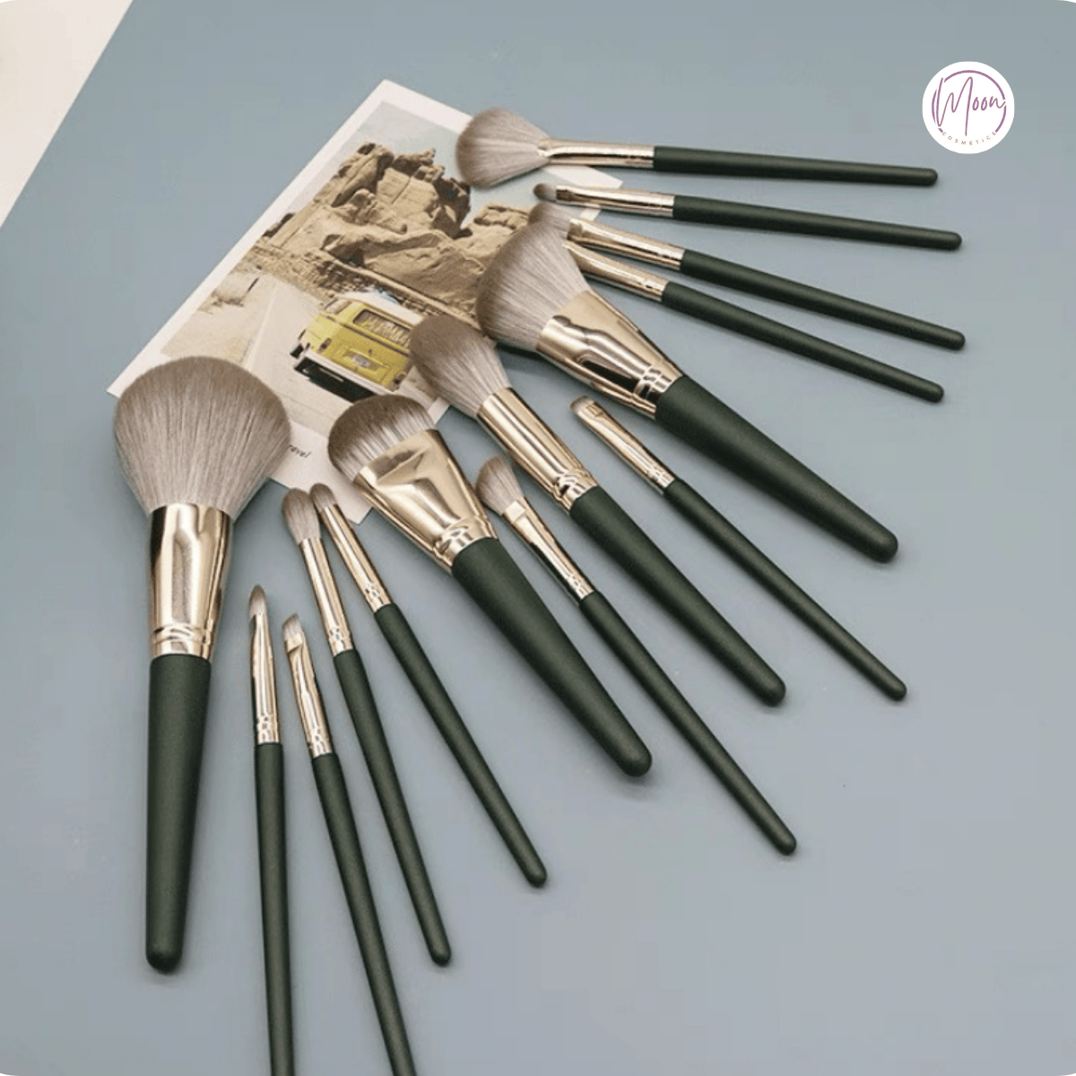 💢 Bộ Cọ Trang Điểm 14 Món Chuyên Nghiệp Mềm Mại