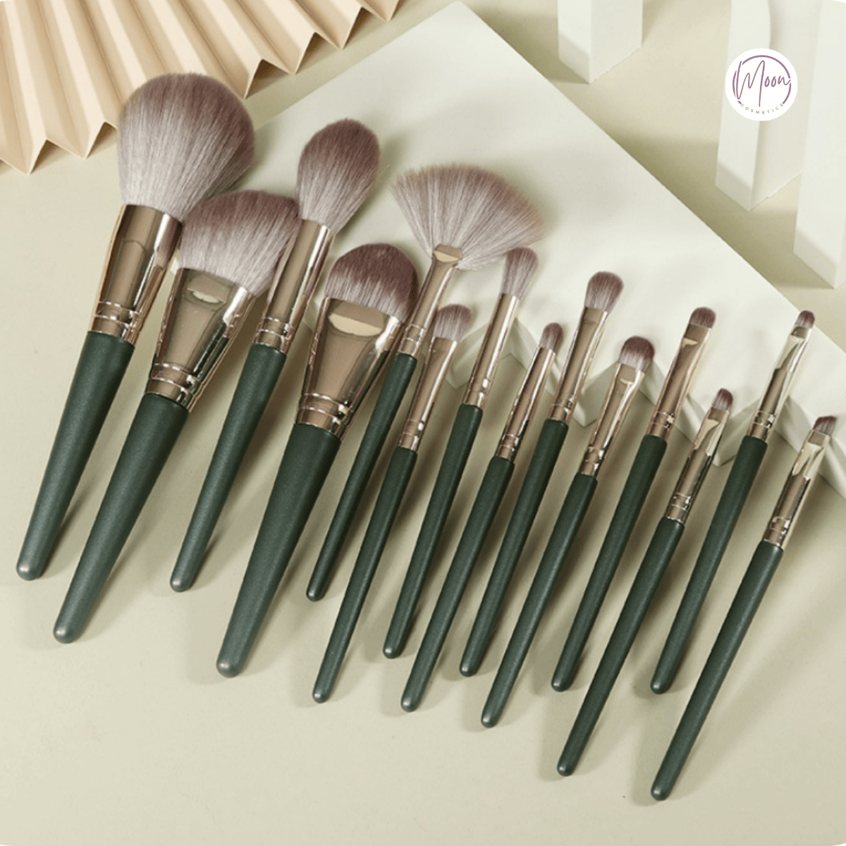 💢 Bộ Cọ Trang Điểm 14 Món Chuyên Nghiệp Mềm Mại