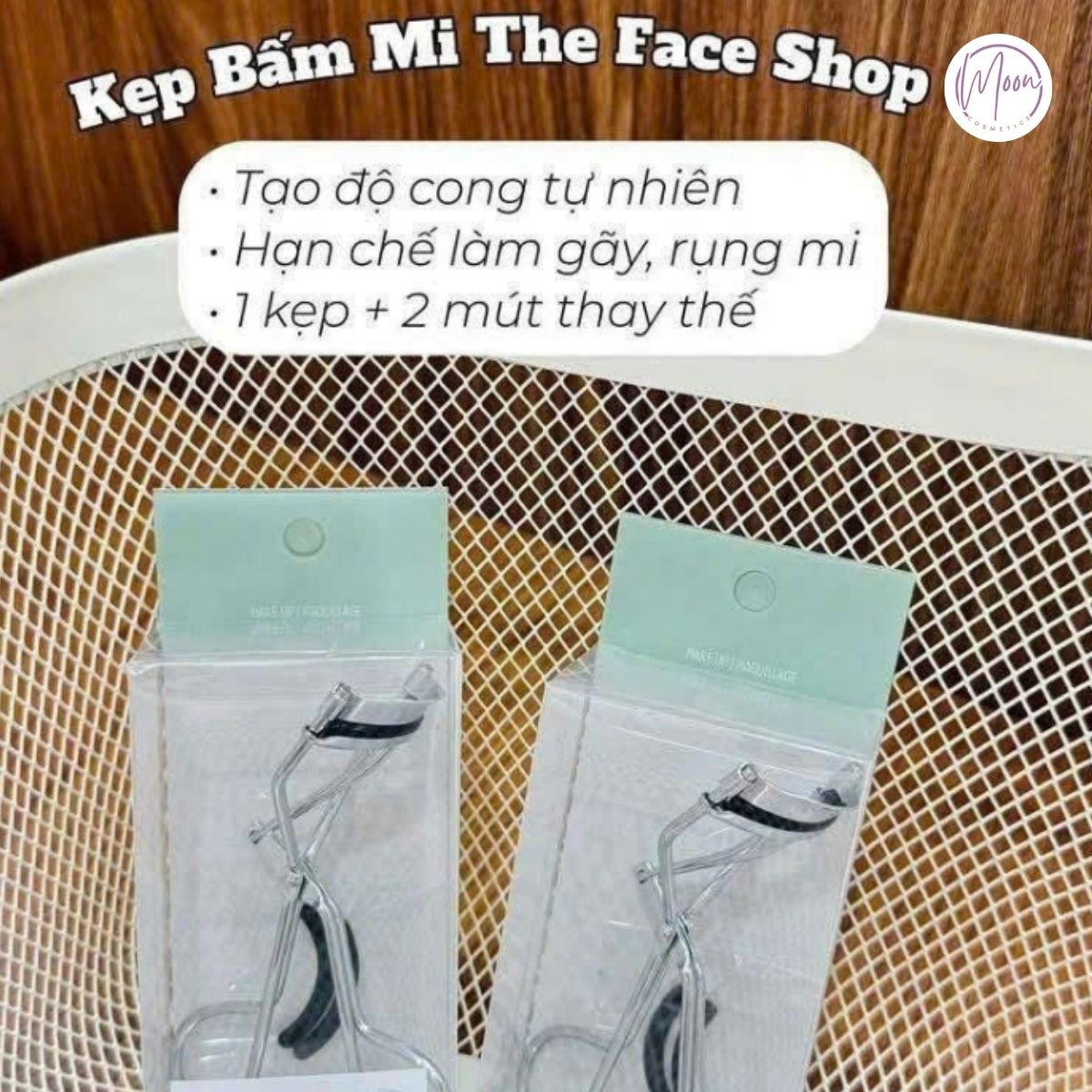 Kẹp bấm mi The Face Shop Eyelash Curler