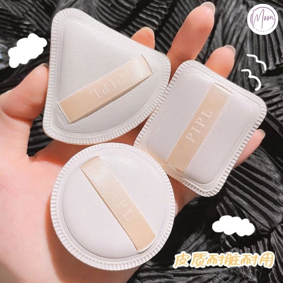 SET 3 MÚT TRANG ĐIỂM PIPL - SỬ DỤNG CẢ KHÔ VÀ ƯỚT, TÁN NỀN MỊN ĐỀU, KHÔNG GÂY MỐC NỀN