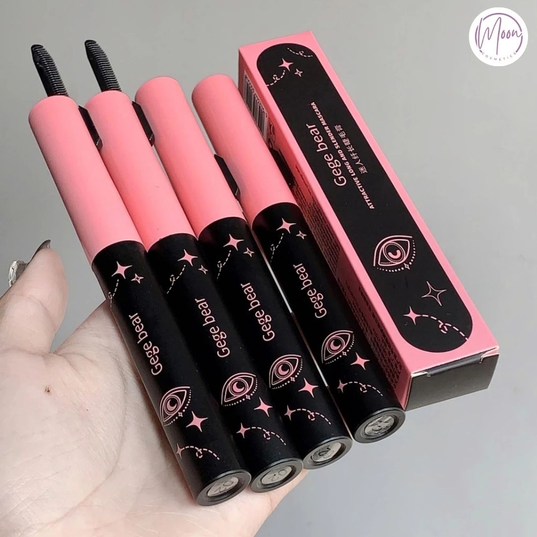 MASCARA GEGE BEAR - ĐẦU CỌ NHỎ KẾT HỢP LƯỢC MỎNG, LÀM DÀY VÀ DÀI MI TỰ NHIÊN