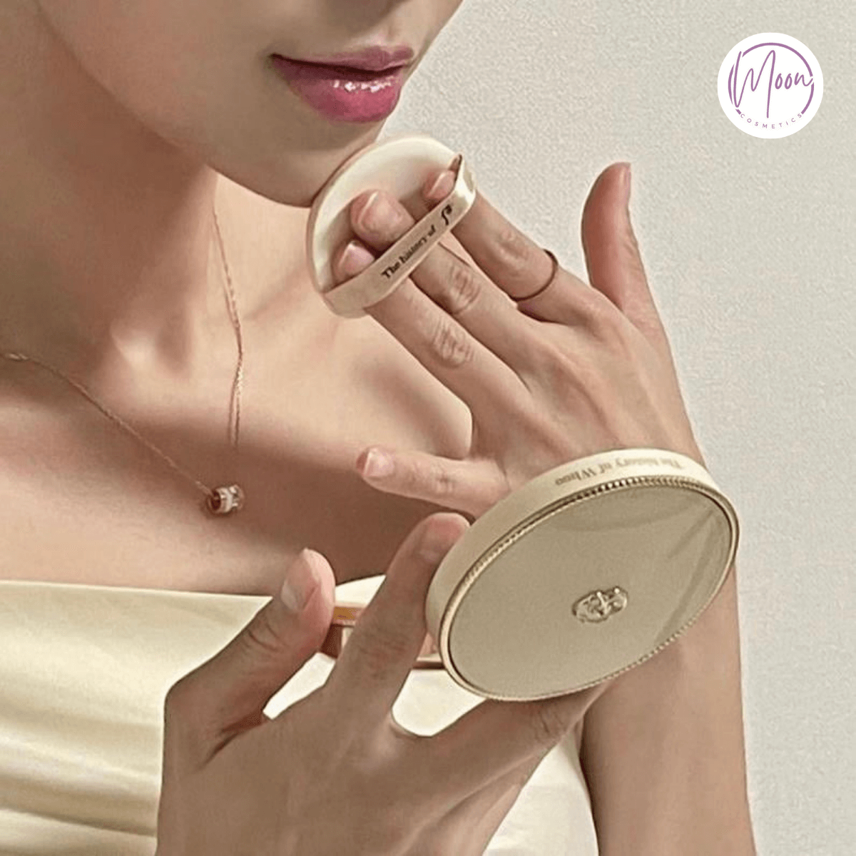 Set phấn nước Cushion WHOO Vàng Luxury