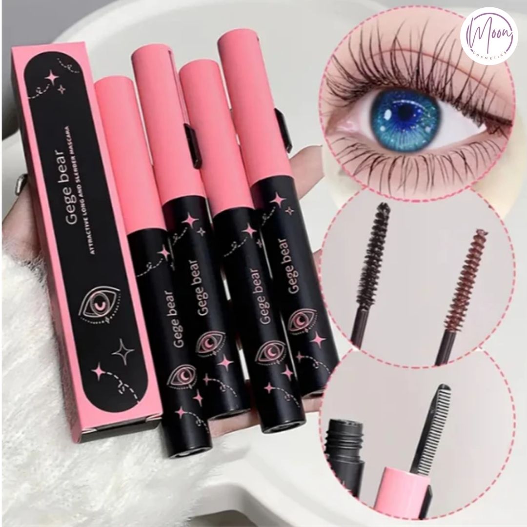 MASCARA GEGE BEAR - ĐẦU CỌ NHỎ KẾT HỢP LƯỢC MỎNG, LÀM DÀY VÀ DÀI MI TỰ NHIÊN