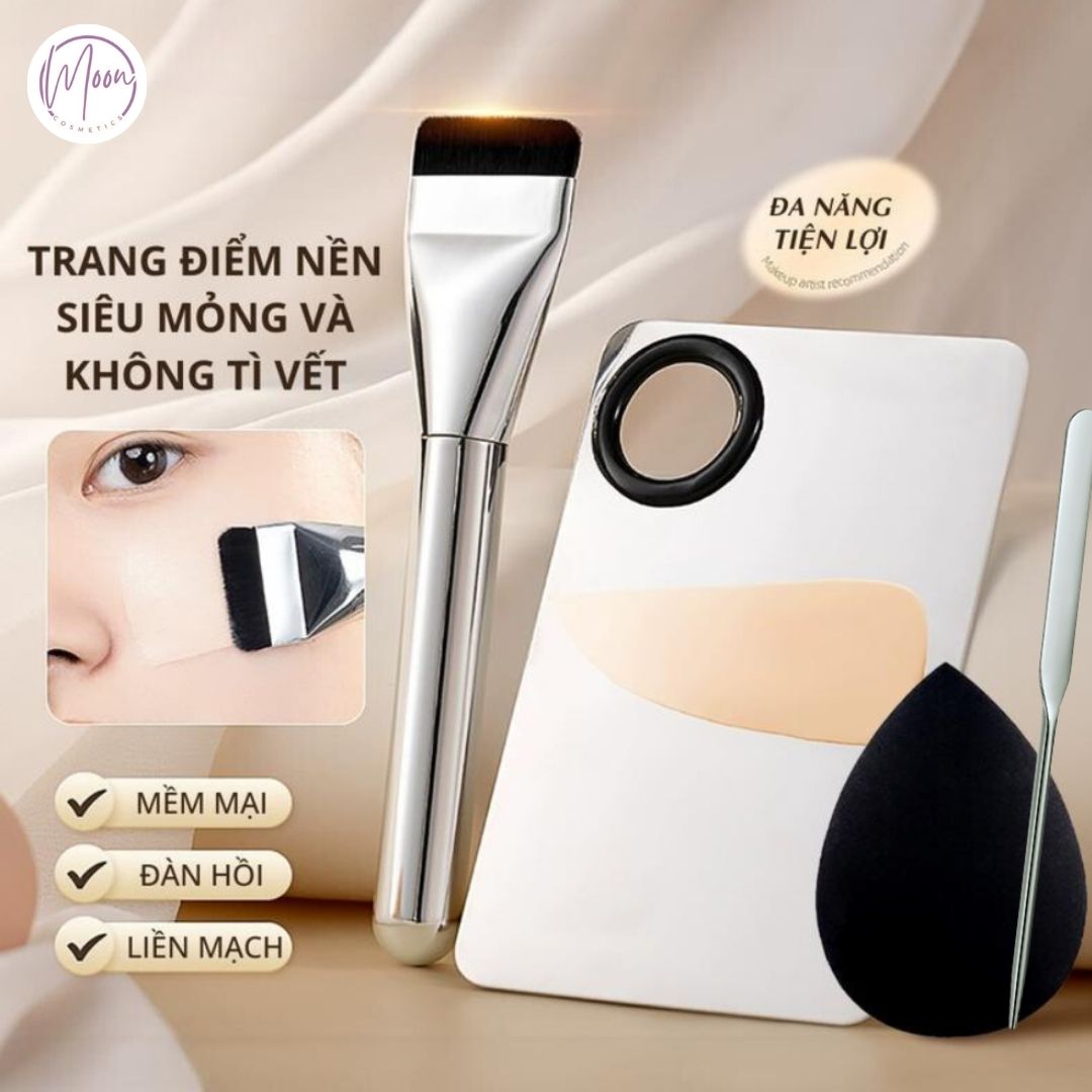 CỌ DẸT TÁN NỀN – TÁN KEM NỀN MỊN ĐỀU, KHÔNG VỆT, DỄ SỬ DỤNG