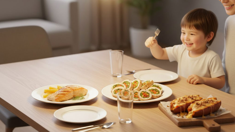 3 món nướng healthy cho trẻ bằng lò nướng đối lưu