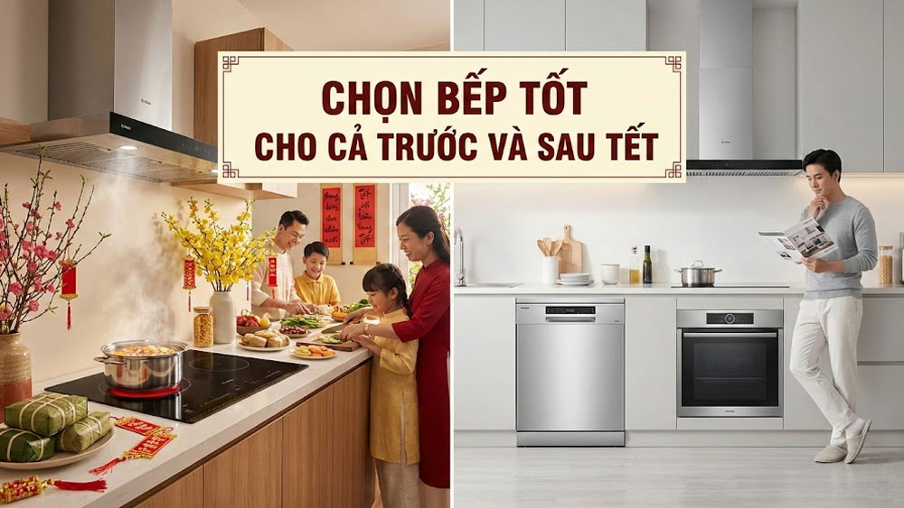 Nên mua thiết bị nhà bếp trước Tết hay sau Tết?